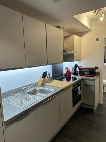 Stunning Flat With Parking Free Near Sutton Station Lejlighed Cheam Eksteriør billede